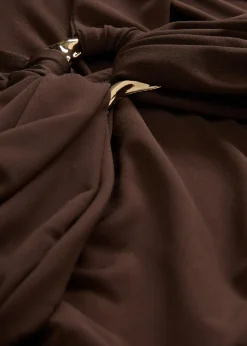 bonprix Top dos nu avec boucle en métal martelé|Femme T-Shirts & Tops