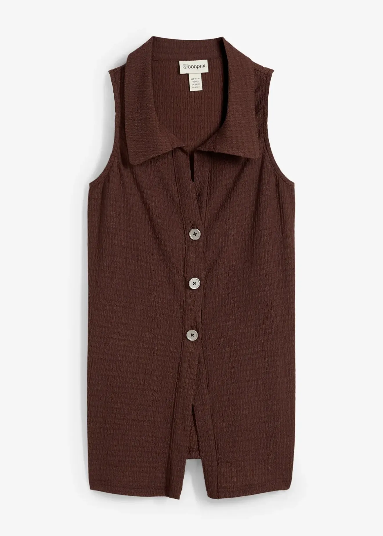 Femme bonprix T-Shirts & Tops|Top en crêpe texturé