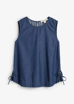 bonprix Top en jean de coton|Femme Chemisiers|T-Shirts & Tops