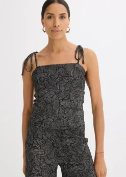 Femme bonprix Deux Pièces & Ensembles|T-Shirts & Tops|Top en jersey crêpe