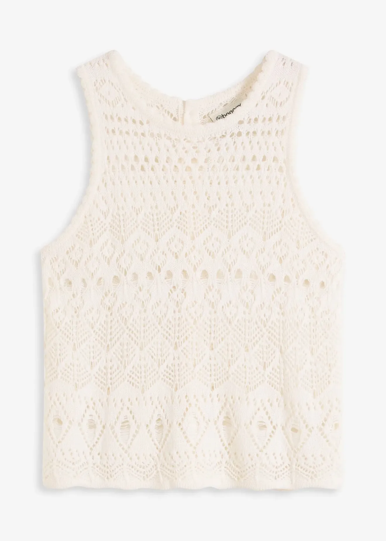 Femme bonprix Maille|T-Shirts & Tops|Top en maille ajourée