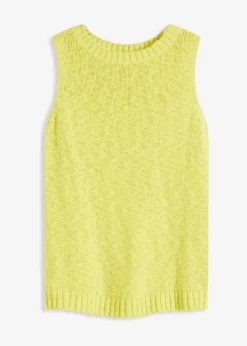 Femme bonprix Maille|T-Shirts & Tops|Top en maille coton texturée