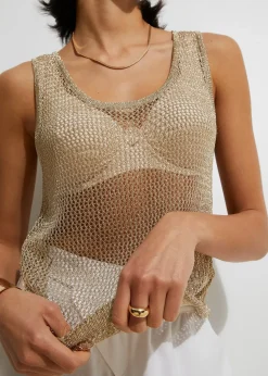 Femme bonprix Maille|T-Shirts & Tops|Top en maille de viscose mélangée