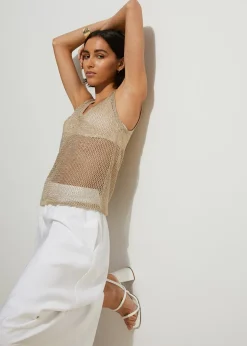 Femme bonprix Maille|T-Shirts & Tops|Top en maille de viscose mélangée