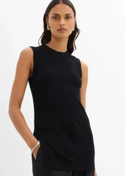 Femme bonprix Maille|T-Shirts & Tops|Top en maille de viscose mélangée