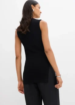 Femme bonprix Maille|T-Shirts & Tops|Top en maille de viscose mélangée