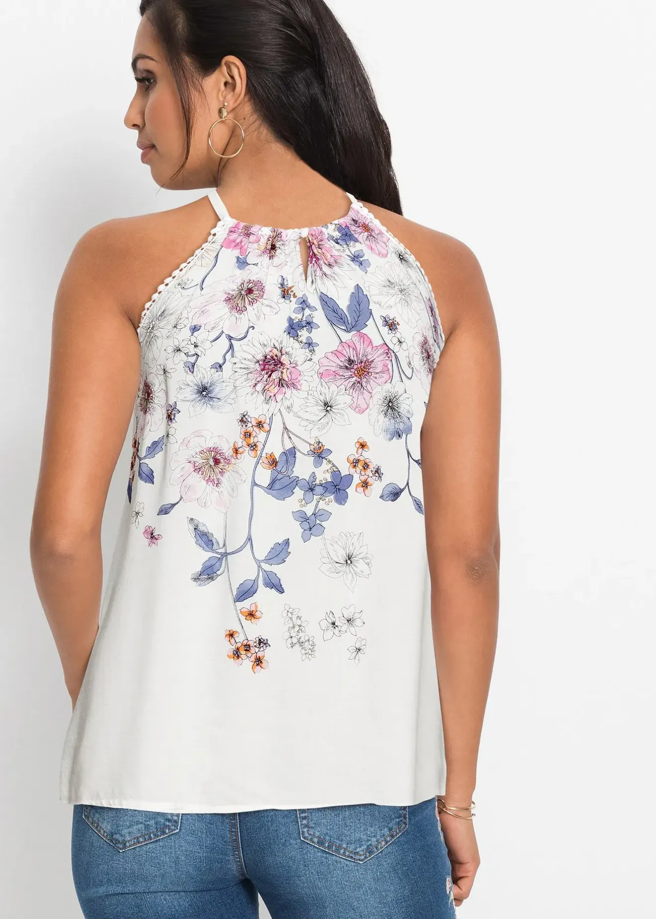 Femme bonprix Chemisiers|T-Shirts & Tops|Top en viscose fluide