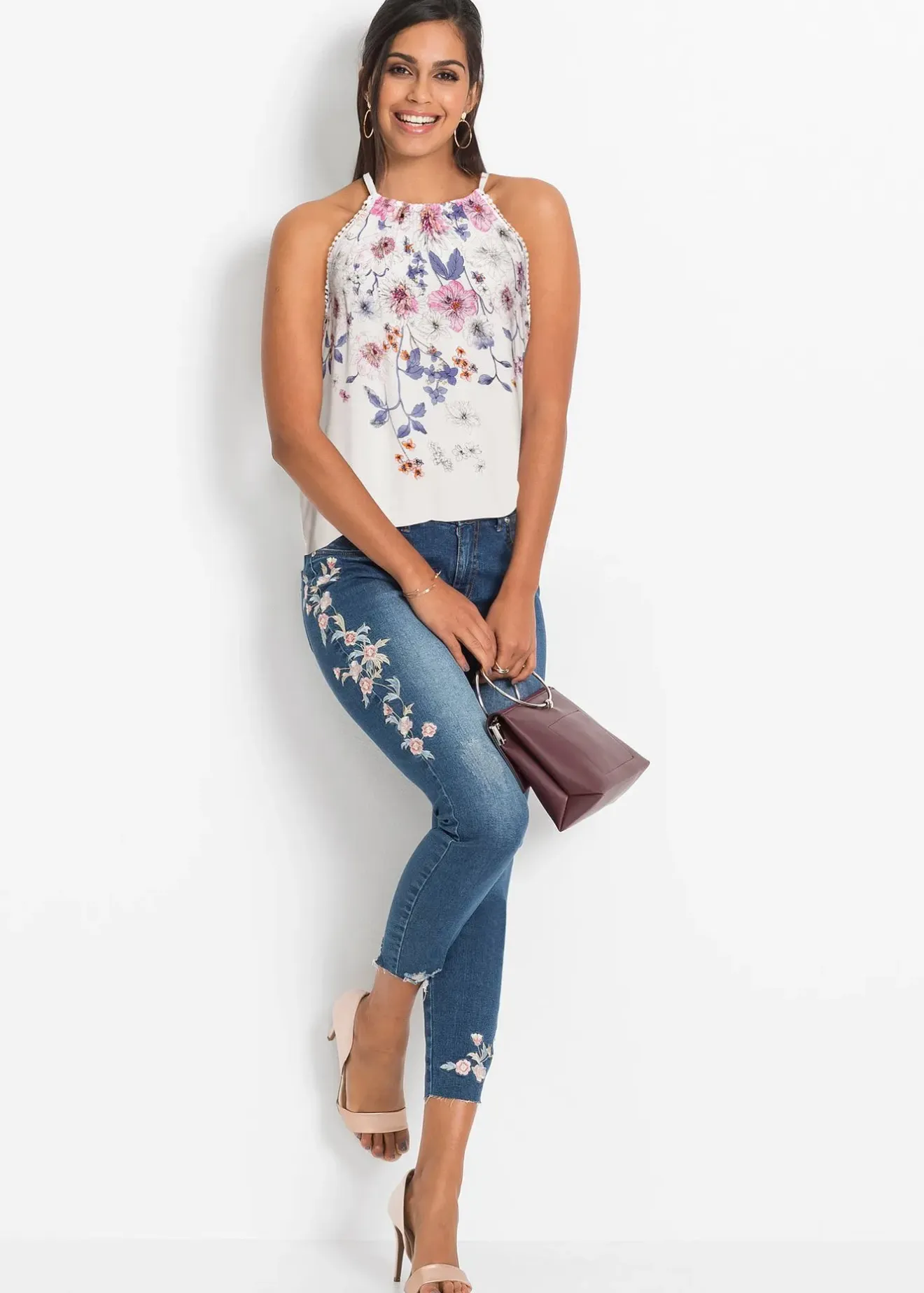 Femme bonprix Chemisiers|T-Shirts & Tops|Top en viscose fluide