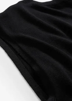 Femme bonprix Maille|T-Shirts & Tops|Top fluide en maille de viscose, coupe ballon