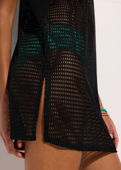 Femme bonprix Vêtements De Plage|T-Shirts & Tops|Top long de plage transparent