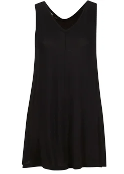 Femme bonprix T-Shirts & Tops|Top long en viscose extensible