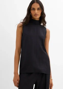 Femme bonprix Deux Pièces & Ensembles|T-Shirts & Tops|Top long et texturé en viscose mélangée