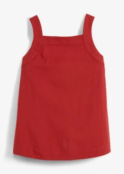 Femme bonprix Chemisiers|Top sans manches en viscose mélangée, à nouer dans le dos