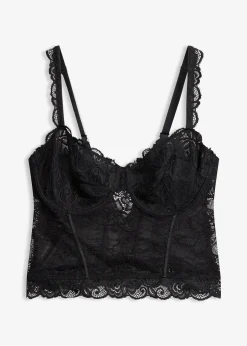 Femme bonprix Dessous|Soutiens-Gorge|Top soutien-gorge en dentelle