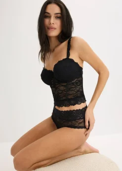 Femme bonprix Dessous|Soutiens-Gorge|Top soutien-gorge en dentelle