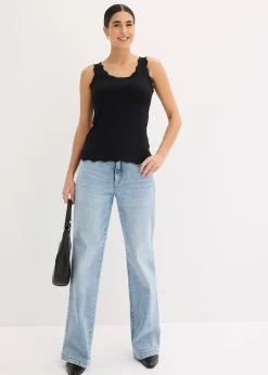 Femme bonprix T-Shirts & Tops|Tops à dentelle