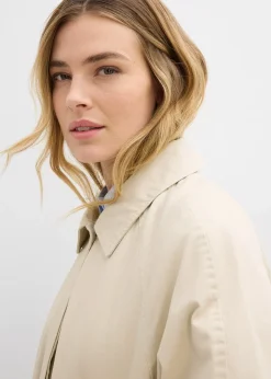 Femme bonprix Vestes & Manteaux|Trench à boutonnage simple