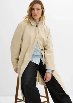 Femme bonprix Vestes & Manteaux|Trench à boutonnage simple