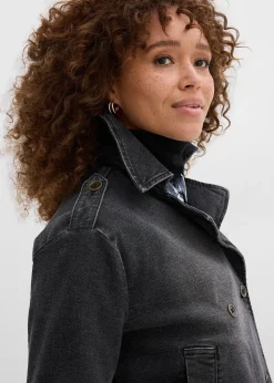 Femme bonprix Vestes & Manteaux|Trench court en denim