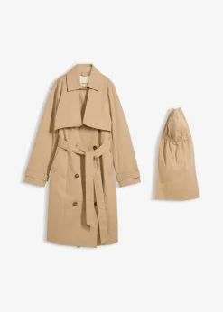 bonprix Trench de grossesse 3en1 avec empiècement de portage|Femme Femme Enceinte