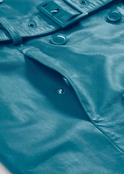 Femme bonprix Premium|Vestes & Manteaux|Trench en cuir d’agneau nappa