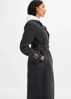 bonprix Trench en jean|Femme Vestes & Manteaux