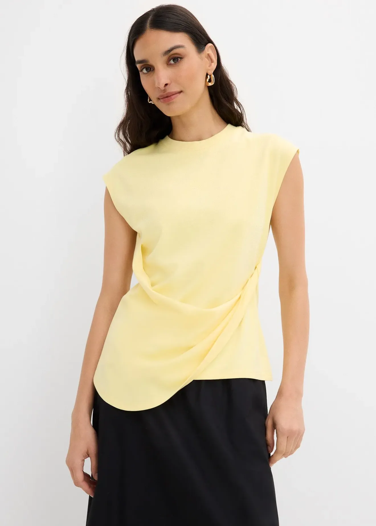 bonprix T-shirt à base asymétrique|Femme T-Shirts & Tops