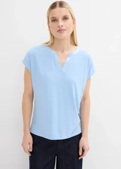 Femme bonprix T-Shirts & Tops|T-shirt à bordure satinée