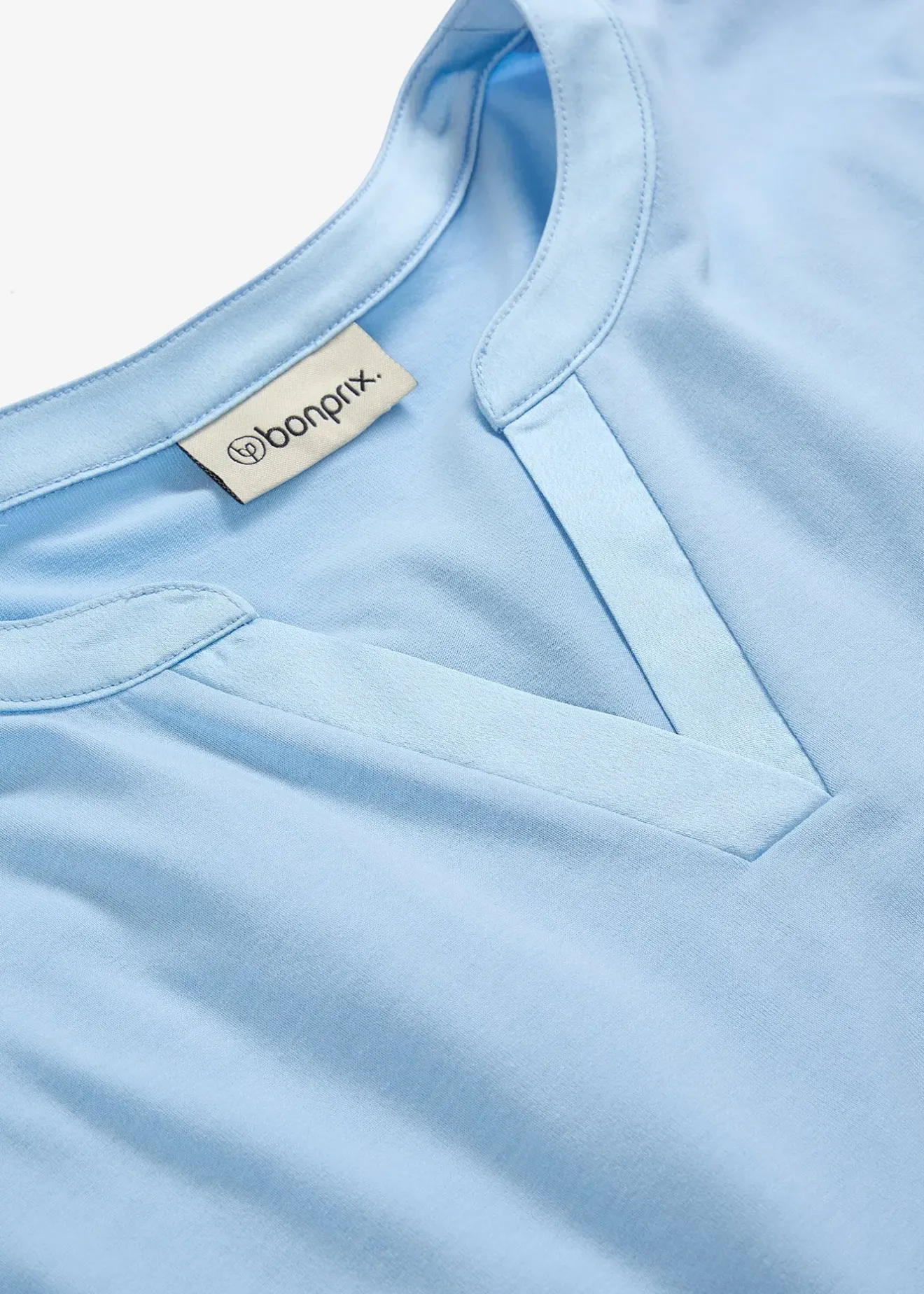 Femme bonprix T-Shirts & Tops|T-shirt à bordure satinée