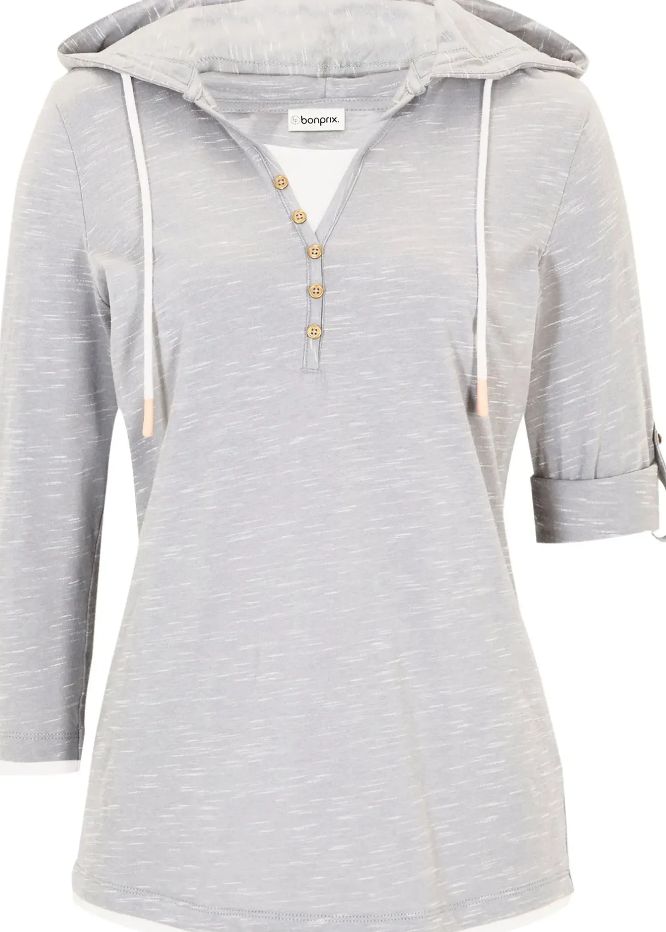 Femme bonprix T-Shirts & Tops|T-shirt à capuche