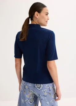 bonprix T-shirt à col calice|Femme T-Shirts & Tops