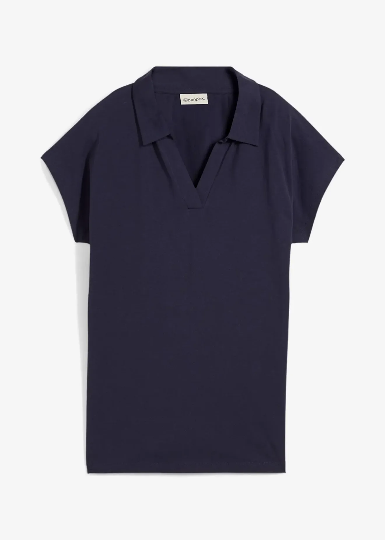 bonprix T-shirt à col polo ouvert|Femme T-Shirts & Tops