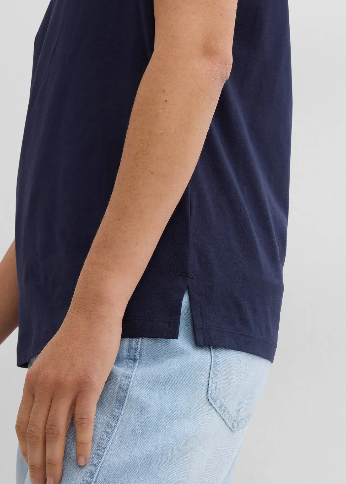 bonprix T-shirt à col polo ouvert|Femme T-Shirts & Tops