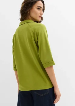 Femme bonprix T-Shirts & Tops|T-shirt à col zippé