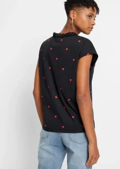 bonprix T-shirt 100% coton|Femme T-Shirts & Tops