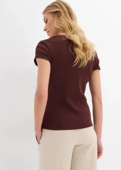 Femme bonprix Basiques|T-Shirts & Tops|T-shirt 100% coton