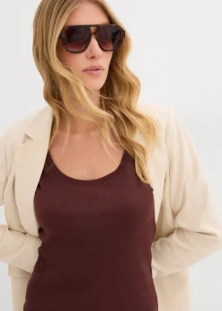 Femme bonprix Basiques|T-Shirts & Tops|T-shirt 100% coton