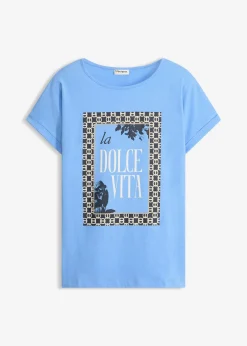 bonprix T-shirt 100% coton|Femme T-Shirts & Tops