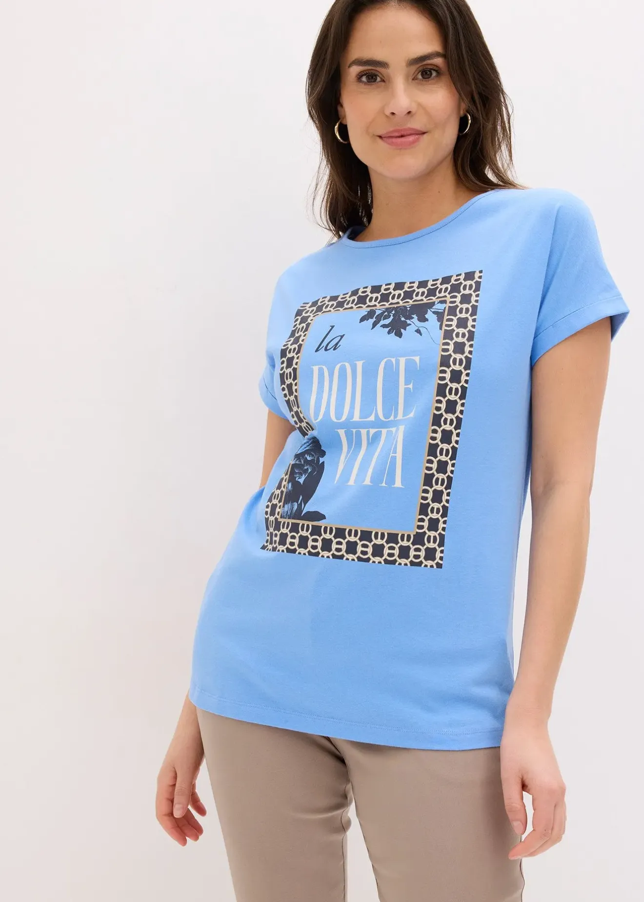 bonprix T-shirt 100% coton|Femme T-Shirts & Tops