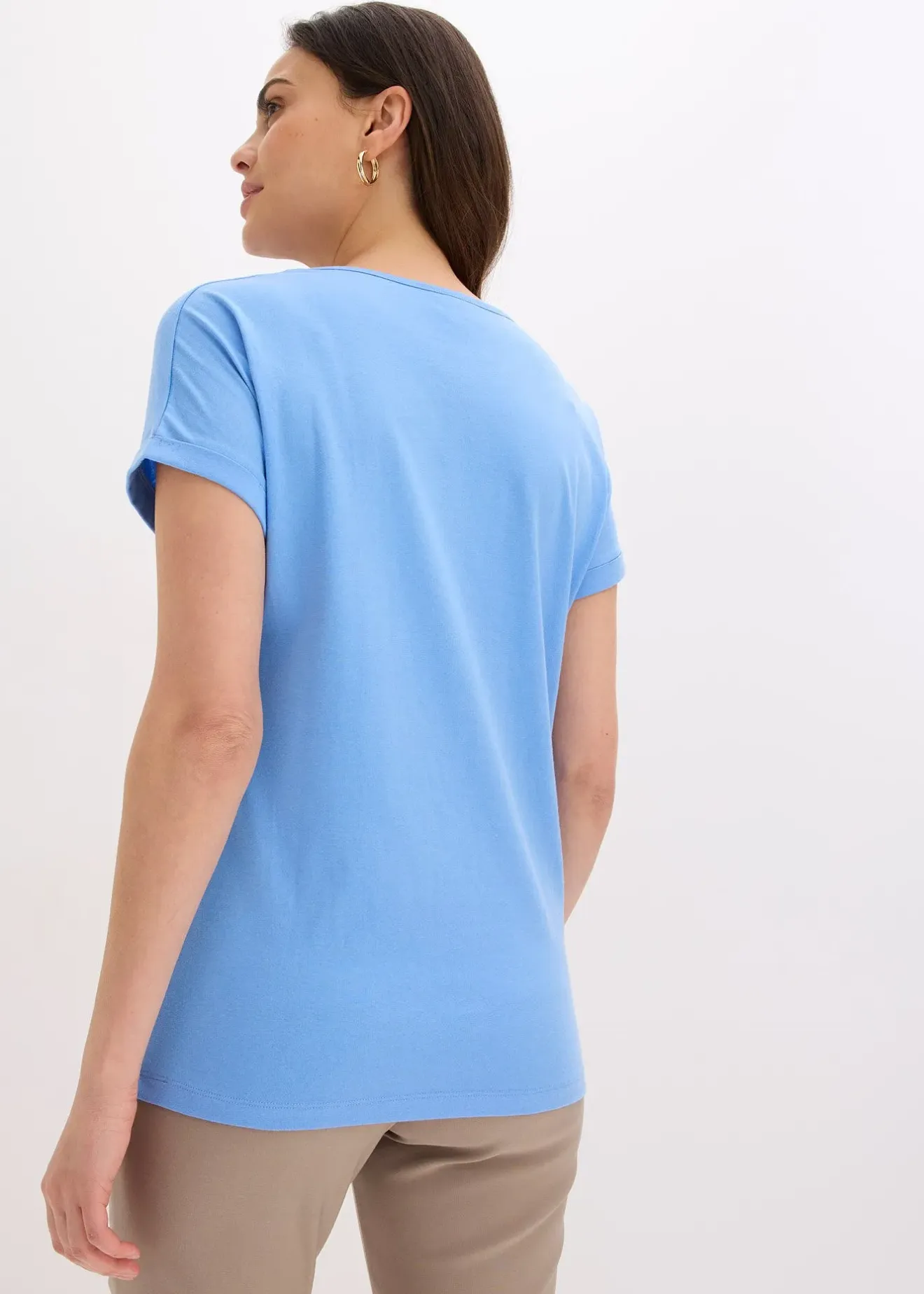 bonprix T-shirt 100% coton|Femme T-Shirts & Tops