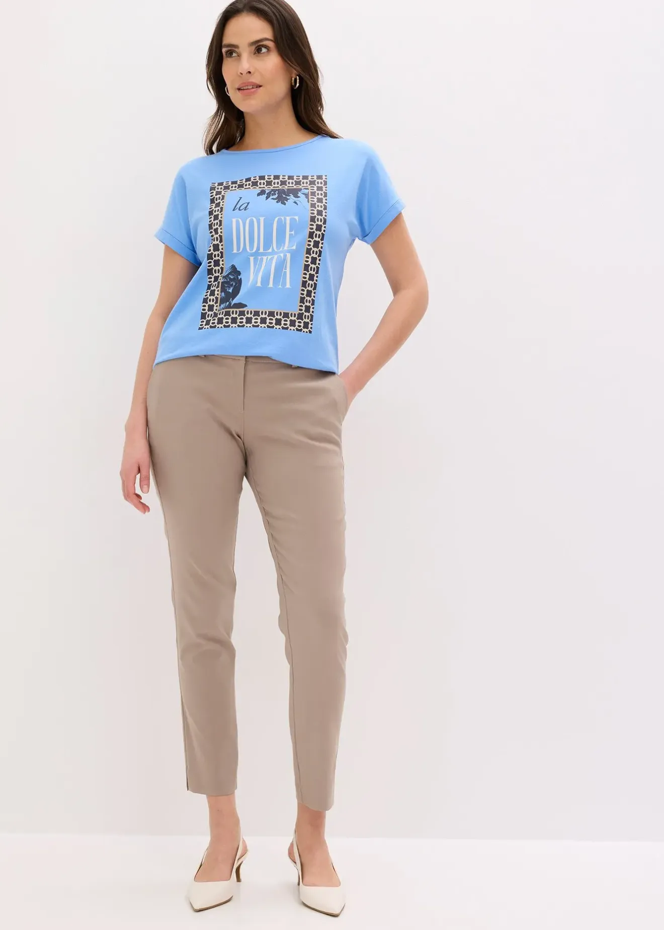 bonprix T-shirt 100% coton|Femme T-Shirts & Tops