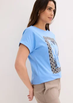bonprix T-shirt 100% coton|Femme T-Shirts & Tops