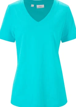 bonprix T-shirt 100% coton|Femme Basiques|T-Shirts & Tops