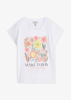 Femme bonprix T-Shirts & Tops|T-shirt 100% coton