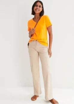 bonprix T-shirt 100% coton|Femme Basiques|T-Shirts & Tops