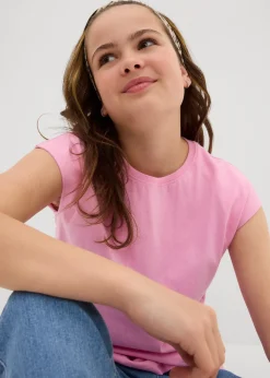 bonprix T-shirt 100% coton|Enfant Vêtements Enfant|Filles 9-16 Ans·T-Shirts & Chemisiers