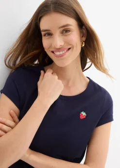 Femme bonprix T-Shirts & Tops|T-shirt 100% coton