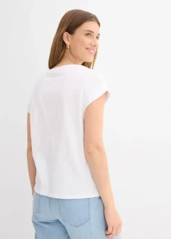 bonprix T-shirt 100% coton|Femme T-Shirts & Tops