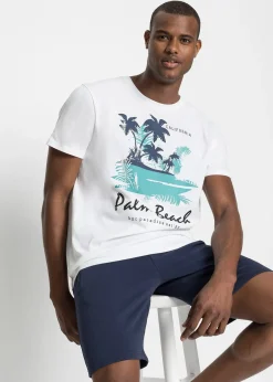 bonprix T-shirt 100% coton|Homme Mode Plage|T-Shirts & Polos
