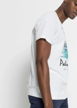 bonprix T-shirt 100% coton|Homme Mode Plage|T-Shirts & Polos